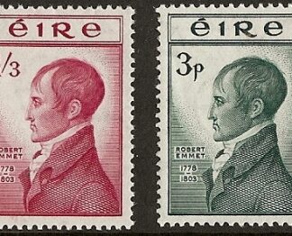 1983 Ireland  SG.156-7  Robert Emmet  set U/M (MNH)
