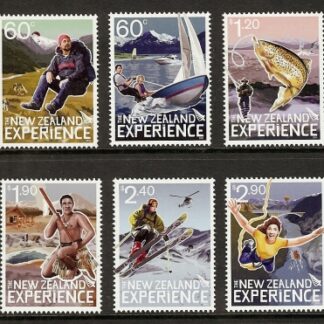 2011 SG.3314-9  The New Zealand Experience. set 6 values U/M (MNH)