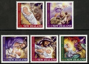 2011  SG.3321/5   Christmas set 5 values U/M (MNH)