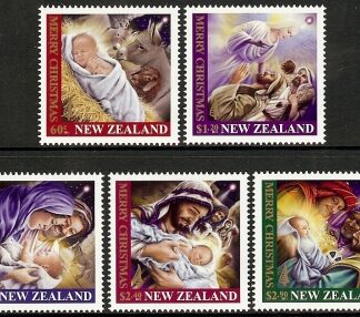 2011  SG.3321/5   Christmas set 5 values U/M (MNH)