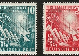 1949 West Germany SG.1033/4