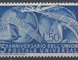 1949 Italy - SG.725  75th Anniversary U.P.U. U/M (MNH)