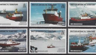 2011 British Antarctic Territories. SG.538-43 Research Ships. U/M (MNH)