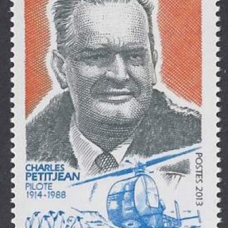 2013 French Antarctic SG.687  'Charles Petitjean'  pilot U/M (MNH)