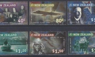 1999 New Zealand Millennium 5th series SG.2304/9 set 6 values U/M
