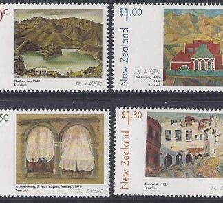 1999 New Zealand Paintings SG.2268/71 set 4 values U/M