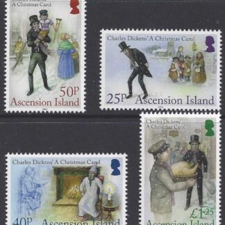 2012 Ascension Island. SG.1145-8 Charles Dickens SG.1145-8  set 4 values U/M (MNH)