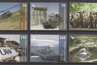2013 SG.3441-6 New Zealanders Serving Abroard. Set 6 values U/M (MNH)