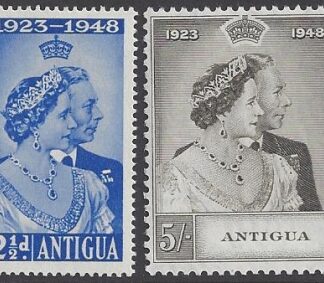 Antigua - 1948 Royal Silver Wedding SG.112/3 U/M (MNH)