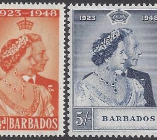 Barbados - 1948 Royal Silver Wedding SG.265/6 U/M (MNH)