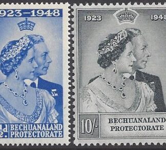 Bechuanaland - 1948 Royal Silver Wedding SG.136/7 U/M (MNH)
