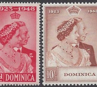 Dominica - 1948 Royal Silver Wedding SG.112/3  U/M (MNH)