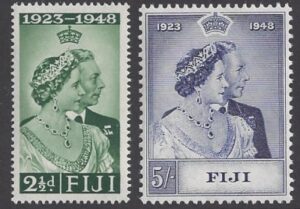 Fiji - 1948 Royal Silver Wedding SG.270/1 U/M (MNH)