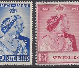 Seychelles - 1948 Royal Silver Wedding SG.152/3  U/M (MNH)