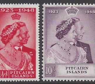 Pitcairn Islands - 1948 Royal Silver Wedding SG.11/12   U/M (MNH)