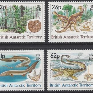 1991 British Antarctic Territories SG.188-91 The Age of the Dinosaurs.  U/M (MNH)