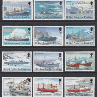 1993 British Antarctic Territories - Antarctic Ships SG.218/29 u/m