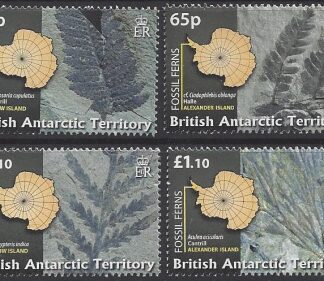 2008 British Antarctic Territories SG.486-9  'Fossil Ferns'  U/M (MNH)