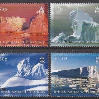 2007 British Antarctic Territories  SG.456-9  'Icebergs'  U/M (MNH)
