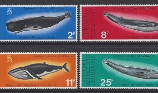 1977 British Antarctic  - SG.79-82 Whale Conservation.  U/M (MNH)