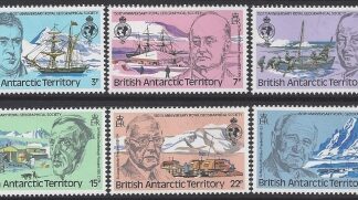 1980 British Antarctic  - SG.93-8  150th Anniv. of Royal Geographical Society Former Presidents. U/M (MNH)