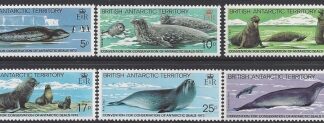 1983 British Antarctic  SG.113-8  10th Anniversary of Antarctic Seal Conservation Convention.  U/M (MNH)