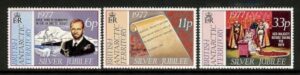 1977 British Antarctic  - SG.83-5 Silver Jubilee  U/M (MNH)