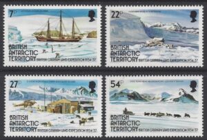 1985 British Antarctic. SG.139-42 Graham Land Expedition. U/M (MNH)