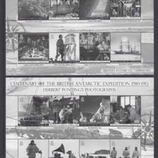 2010 Centenatary of British Antarctic Expedition SG.516/31 (2 sheetlets) u/m