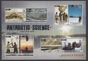 2011 British Antarctic Territories - Antarctic Science 'Bonner Laboratory' MS.567 mini sheet u/m