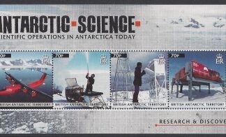 2011 British Antarctic Territories - Antarctic Science -De Havilland Dash-7  & Geologists  Mini Sheet MS.568 u/m