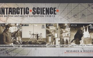 2011 British Antarctic Territories - Antarctic Science - Surgeon Dr Edward Atkinson Mini sheet MS.569 u/m