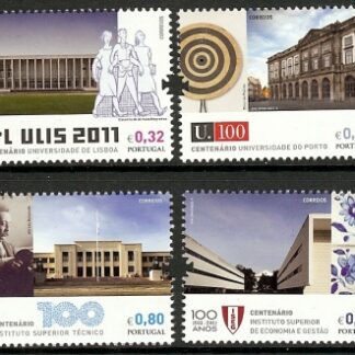2011 Portugal SG.3836-9  Higher Education Institute 4 values U/M (MNH)