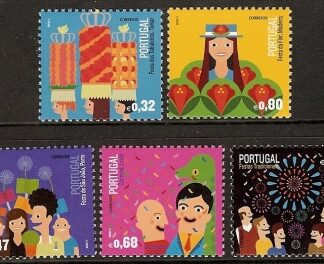 2011 Portugal - SG.3820-4  Traditional Festivals set 5 values U/M (MNH)