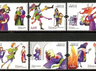 2010 Portugal - SG.3762-7  Theatre set 6 values U/M (MNH)