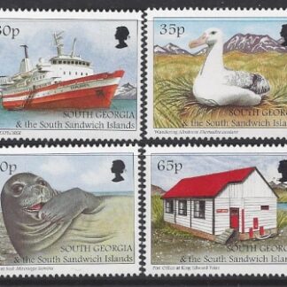 1998 South Georgia  - Tourism SG.279/82 set 4 values U/M (MNH)