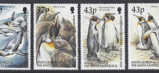 2000 South Georgia - King Penguins SG.320/3 set 4 values U/M (MNH)