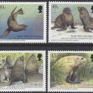 2002 South Georgia  - Fur Seals SG.349/52 set 4 values U/M (MNH)