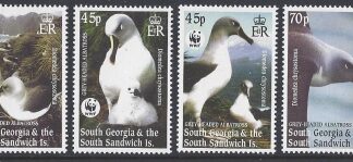 2002 South Georgia - Grey Headed  Albatross SG.353/6 set 4 values U/M (MNH)