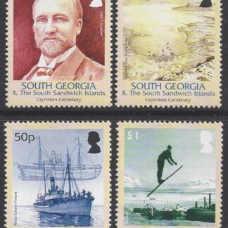 2004 South Georgia  - Centenary of Gryviken (1st Settlement) SG.403/6 set of 5 values U/M (MNH)