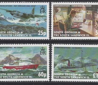 2006 South Georgia  - Communications SG.427/30 set 4 values U/M (MNH)