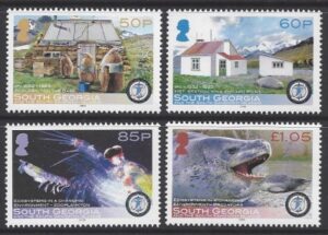 2007 South Georgia - International Polar Year SG.445/8 set 4 values U/M (MNH)
