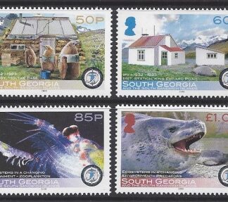 2007 South Georgia  - International Polar Year SG.445/8 set 4 values U/M (MNH)