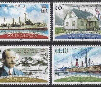 2008 South Georgia - Centenary of Letters Patent SG.458/61 set 4 values U/M (MNH)