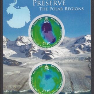 2009 South Georgia - Preserve The Polar Regions & Glaciers MS.462 mini sheet U/M (MNH)