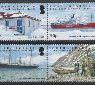 2009 South Georgia - Post Office Centenary SG.483/6 set 4 values U/M (MNH)