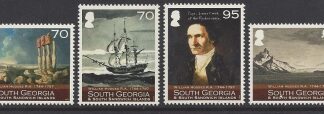 2010 South Georgia  - William Hodges Art  SG.506/9 set 4 values U/M (MNH)