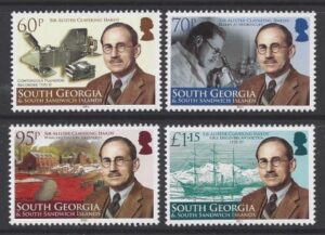 2011 South Georgia - Sir Alister Clavering Hardy (Marine Biologist) SG.525/8 Set 4 values U/M (MNH)