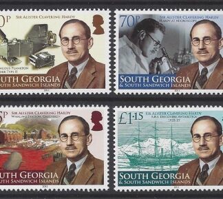 2011 South Georgia  - Sir Alister Clavering Hardy (Marine Biologist) SG.525/8 Set 4 values U/M (MNH)