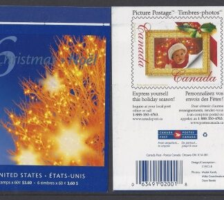 2001 Canada - Christmas Booklet SB260 U/M